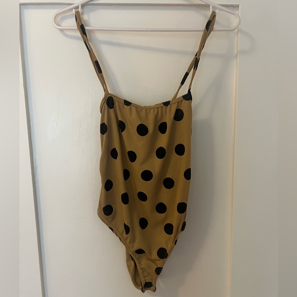 Nasty Gal polka dot body suit